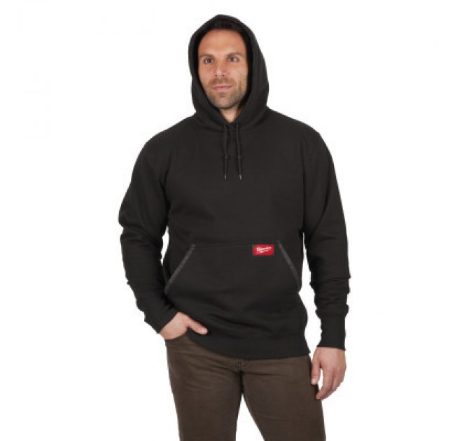 Кофта робоча Milwaukee чорна 100% бавовна WHB-M (4933478213)