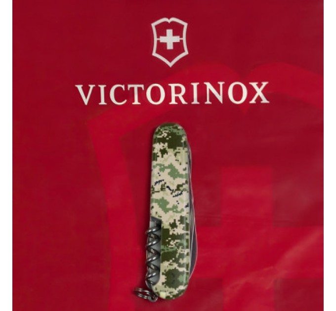 Ніж Victorinox Climber Army Піксель + Лого (1.3703.3_W3941p)
