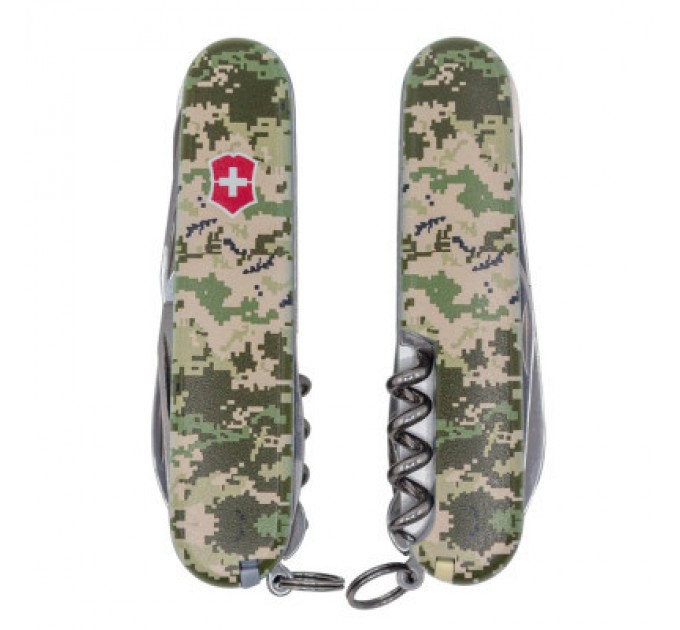 Ніж Victorinox Climber Army Піксель + Лого (1.3703.3_W3941p)