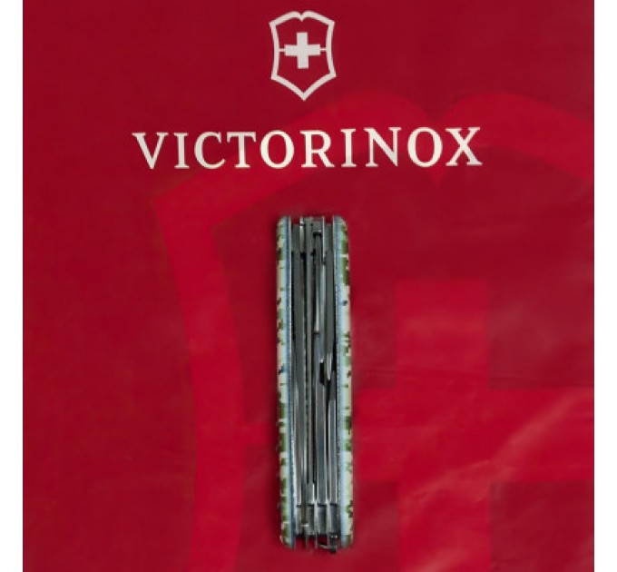 Ніж Victorinox Huntsman Army 91 мм Піксель + Лого (1.3713.3_W3941p)