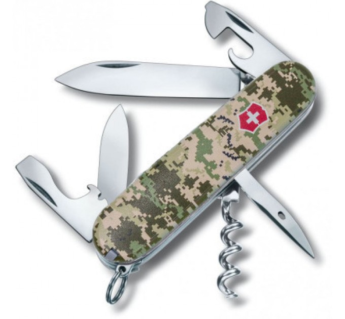 Ніж Victorinox Spartan Army 91 мм Піксель + Лого (1.3603.3_W3941p)