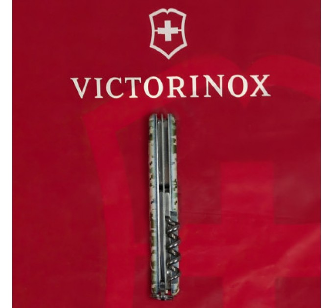 Ніж Victorinox Spartan Army 91 мм Піксель + Лого (1.3603.3_W3941p)