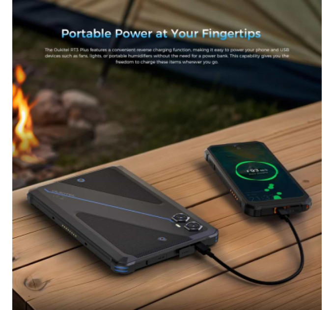 OUKITEL Планшет OUKITEL RT3plus 8" 4/128GB/ NFC / LTE Black (6941749808516)