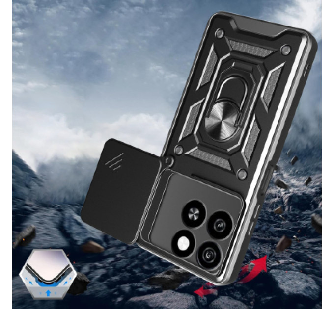 BeCover Чохол до мобільного телефона BeCover Military ZTE Blade A55 Black (713550)