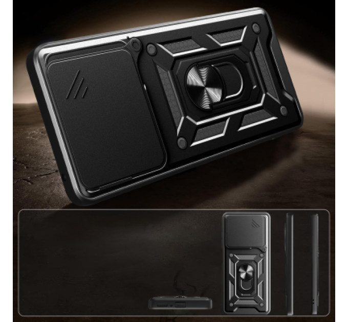 BeCover Чохол до мобільного телефона BeCover Military ZTE Blade A55 Black (713550)