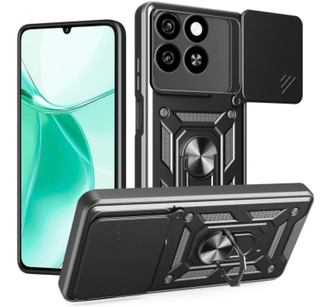 BeCover Чохол до мобільного телефона BeCover Military ZTE Blade A55 Black (713550)