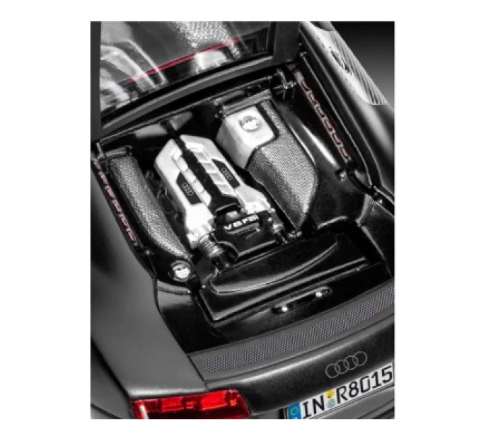 Збірна модель Revell Набір автомобіль Audi R8 рівень 4 масштаб 1:24 (RVL-67057)