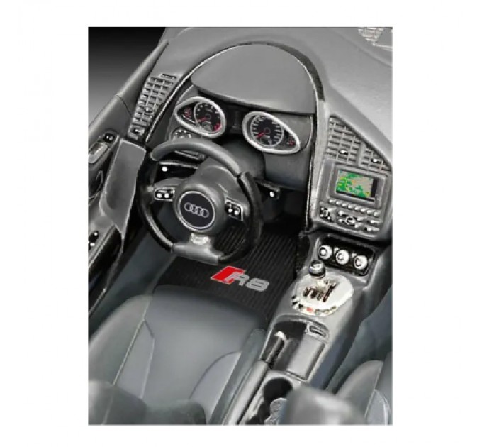 Збірна модель Revell Набір автомобіль Audi R8 рівень 4 масштаб 1:24 (RVL-67057)