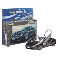 Збірна модель Revell Набір автомобіль BMW i8 рівень 4 масштаб 1:24 (RVL-67008)