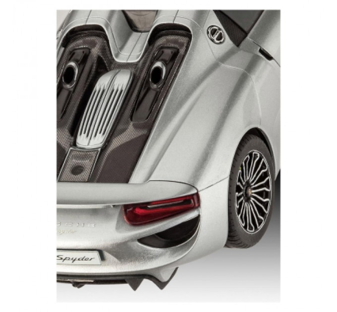 Збірна модель Revell Набір автомобіль Porsche 918 Spyder рівень 4 масштаб 1:24 (RVL-67026)