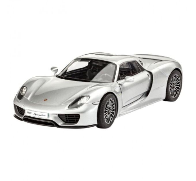 Збірна модель Revell Набір автомобіль Porsche 918 Spyder рівень 4 масштаб 1:24 (RVL-67026)