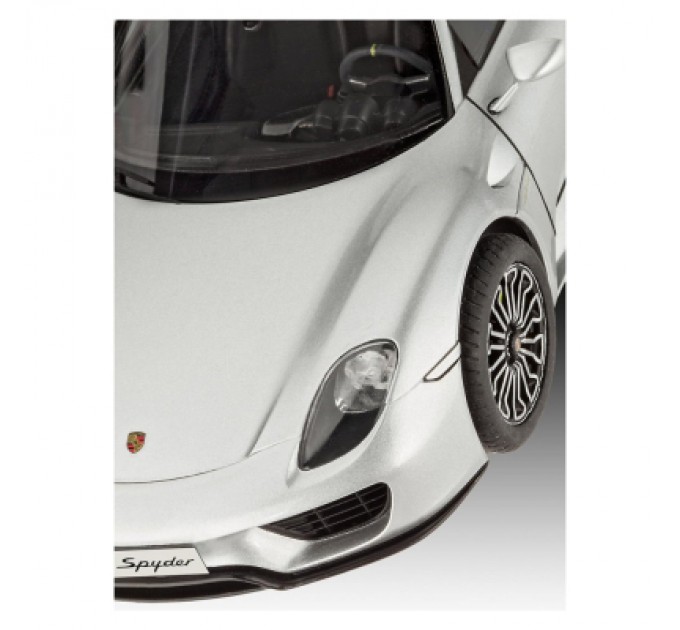 Збірна модель Revell Набір автомобіль Porsche 918 Spyder рівень 4 масштаб 1:24 (RVL-67026)