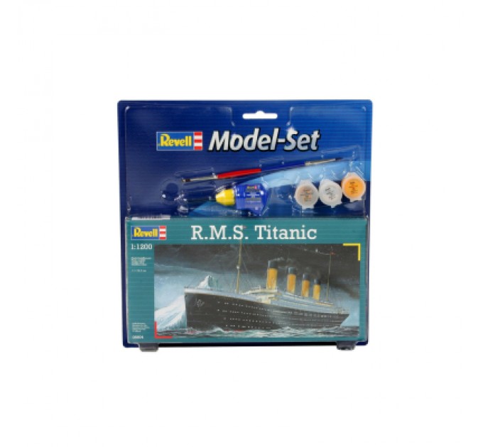 Збірна модель Revell Набір корабель Титанік рівень 3 масштаб 1:1200 (RVL-65804)