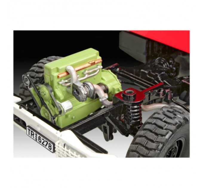 Збірна модель Revell Пожежна машина Unimog U1300L TLF 8/18 рівень 5 масштаб 1:24 (RVL-07512)