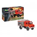 Збірна модель Revell Пожежна машина Unimog U1300L TLF 8/18 рівень 5 масштаб 1:24 (RVL-07512)