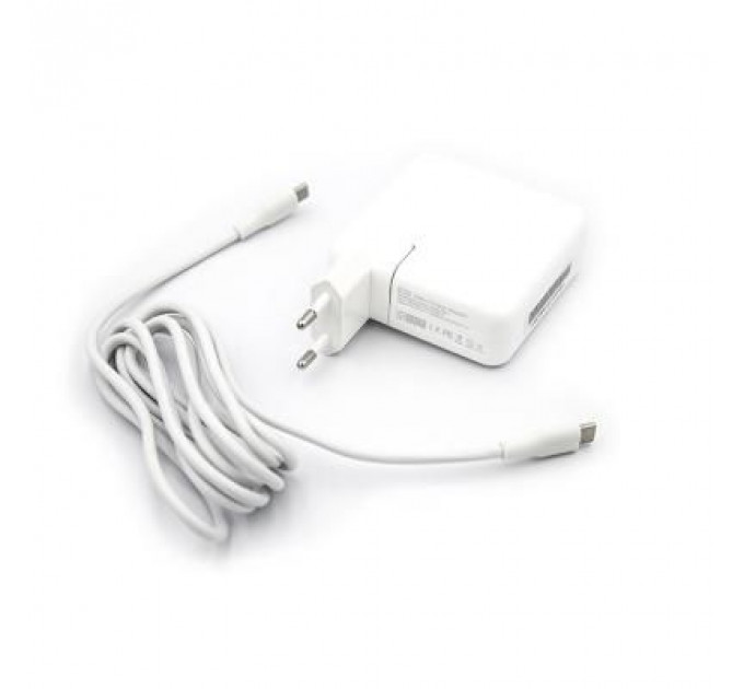 Блок живлення до ноутбуку PowerPlant APPLE 220V, 20V 61W (USB Type-C) (AP61HCUSB)