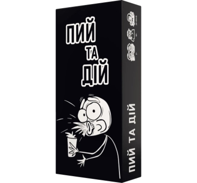 Bombat game Настільна гра 18+ Bombat game Пий та Дій (укр.) (80048)