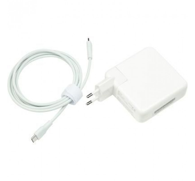 Блок живлення до ноутбуку PowerPlant APPLE 220V, 20V 87W 3A (USB-C) (AP87USBC)