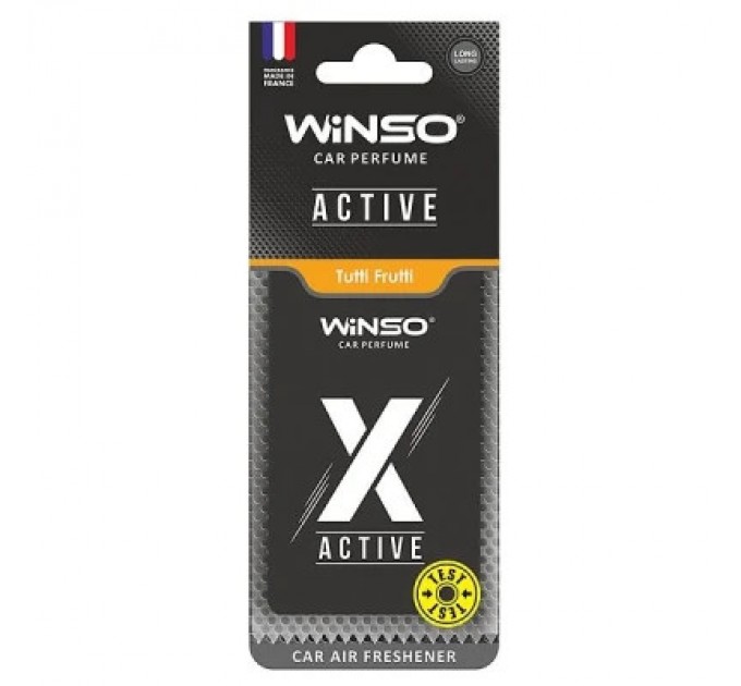 Ароматизатор для автомобіля WINSO X Active Tutti Frutti (533580)
