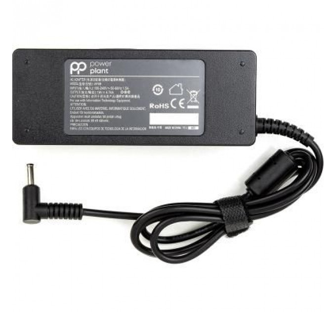 Блок живлення до ноутбуку PowerPlant ASUS 220V, 19V 90W 4.74A (4.5*3.0) (AS90F4530)