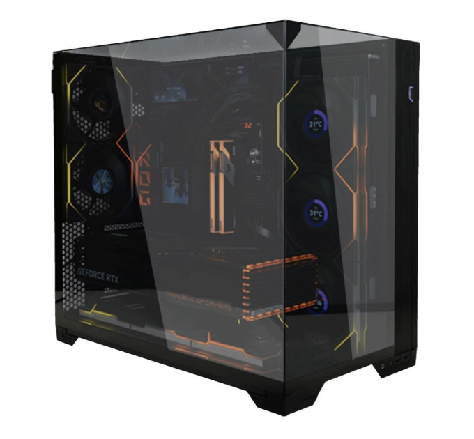 Lian Li Корпус Lian Li O11 Vision Compact Black (G99.O11VPX.00) без БЖ