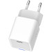 ColorWay Зарядний пристрій ColorWay C101C GaN Mini 20W PD PPS USB-C white (CW-CHS059PD-WT)