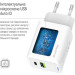 ColorWay Зарядний пристрій ColorWay C101E GaN Mini 45W PD PPS USB-C + USB-A QC4.0 white (CW-CHS060PD-WT)