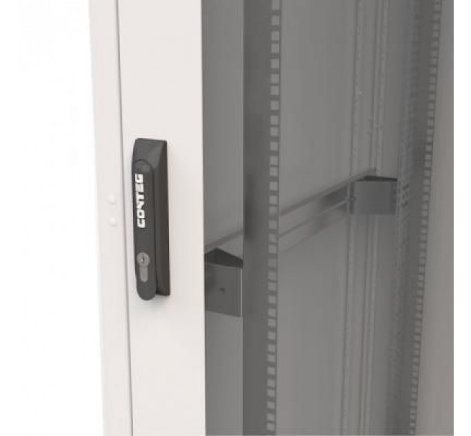 Шафа напольна Conteg iSEVEN 19", 27U 600x800, RAL7035 (RI7-27-60/80)