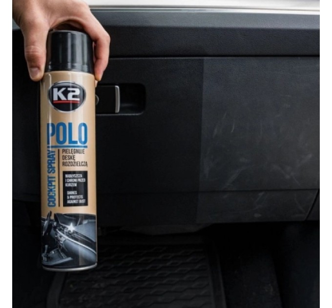 Автополіроль K2 Polo Cockpit "Лимон" 600мл (K406CY)