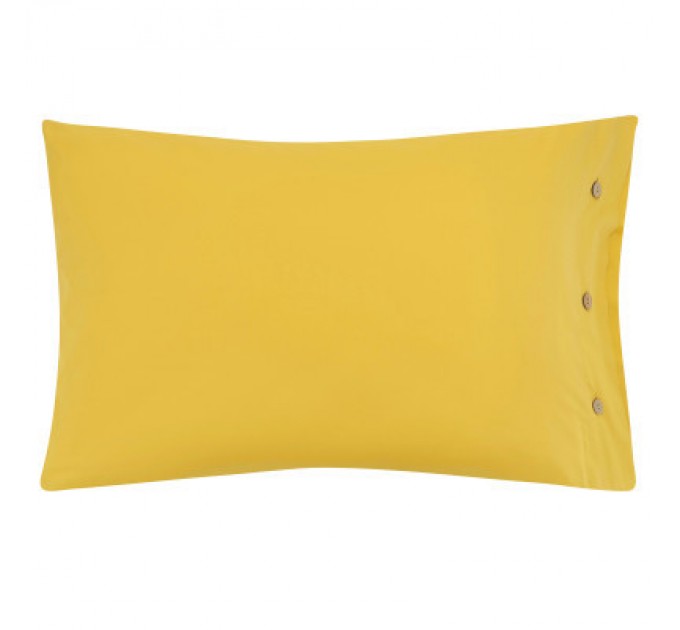Наволочка Ardesto Mix&Match 50х70 100% бавовна, сатин жовтий (ART5070PCS)