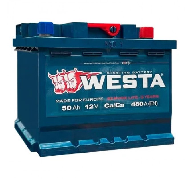 Акумулятор автомобільний Westa 6CT-50 А (0)