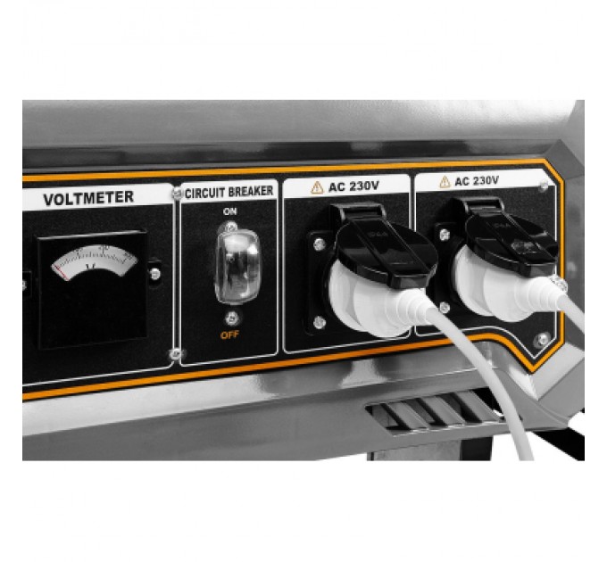 Генератор Graphite 230V (1 фаза), 2/2.2kW, ручний старт, AVR, 40кг (58G904)