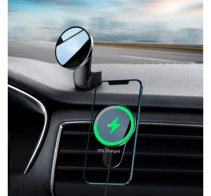 Універсальний автотримач Baseus Big Energy Car Mount Wireless Charger (WXJN-01)