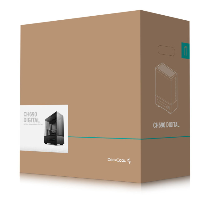 Deepcool Корпус DeepCool CH690 Digital Black (R-CH690-BKNNA0D-G-1) без БЖ
