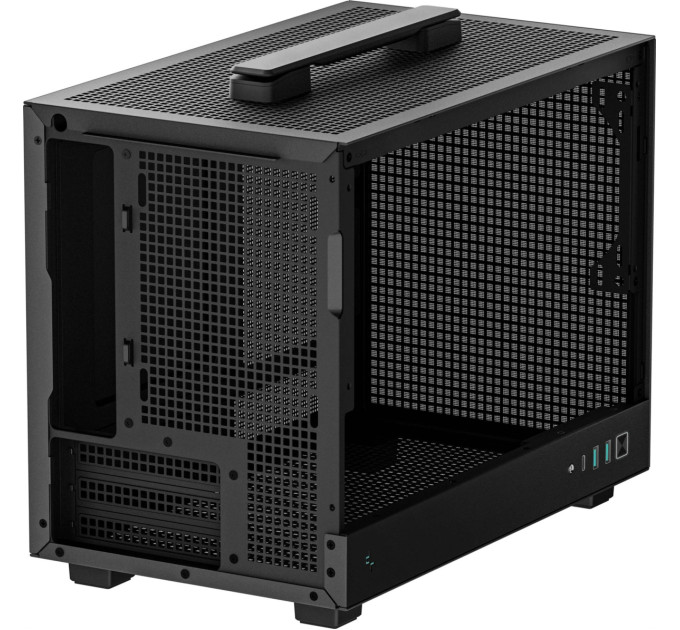 Deepcool Корпус DeepCool CH160 Mesh Black (R-CH160-BKNMI0-G-1) без БЖ