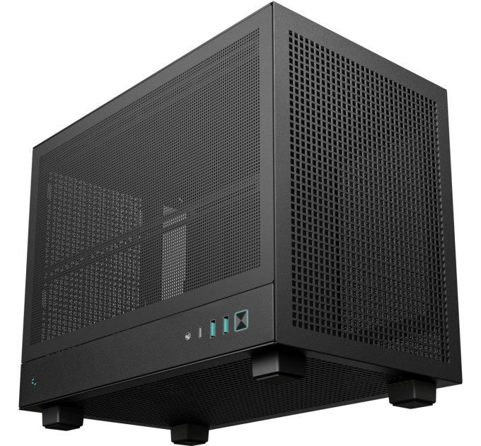 Deepcool Корпус DeepCool CH160 Mesh Black (R-CH160-BKNMI0-G-1) без БЖ