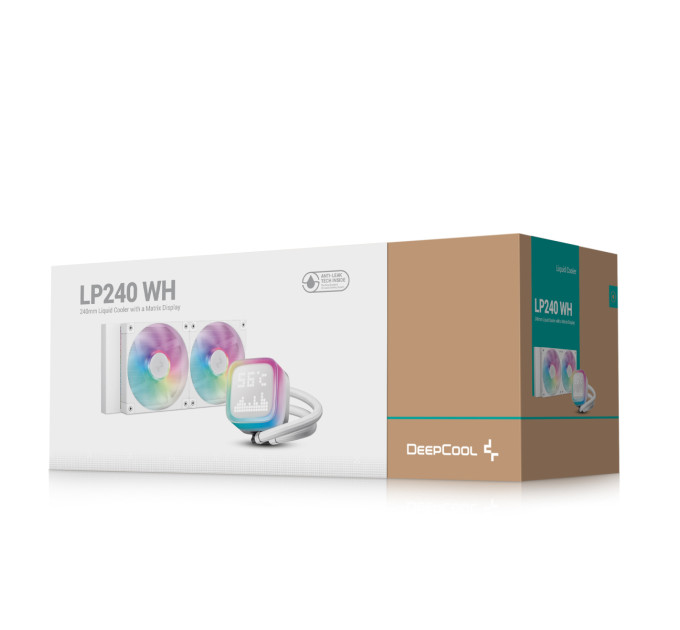 Deepcool Система водяного охолодження DeepCool LP240 ARGB White (R-LP240-WHMSMC-G-1)