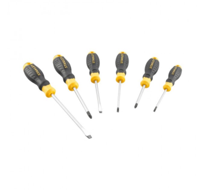 Набір викруток Stanley CushionGrip, 6 шт (STHT16165-0)