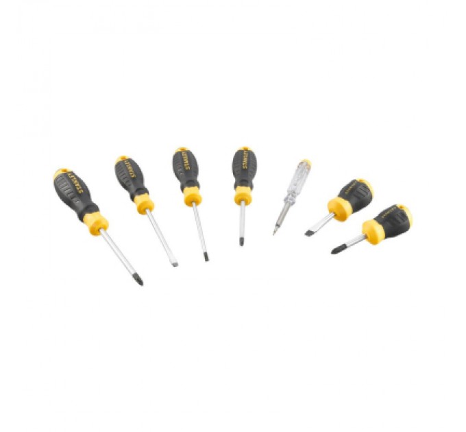 Набір викруток Stanley CushionGrip, 7 шт (STHT16166-0)