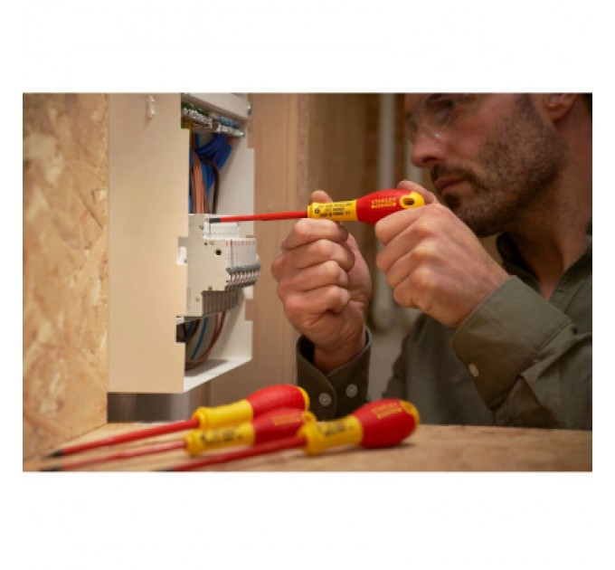 Набір викруток Stanley FatMax VDE 1000V ізольовані, 5 штук. (XTHT0-62692)