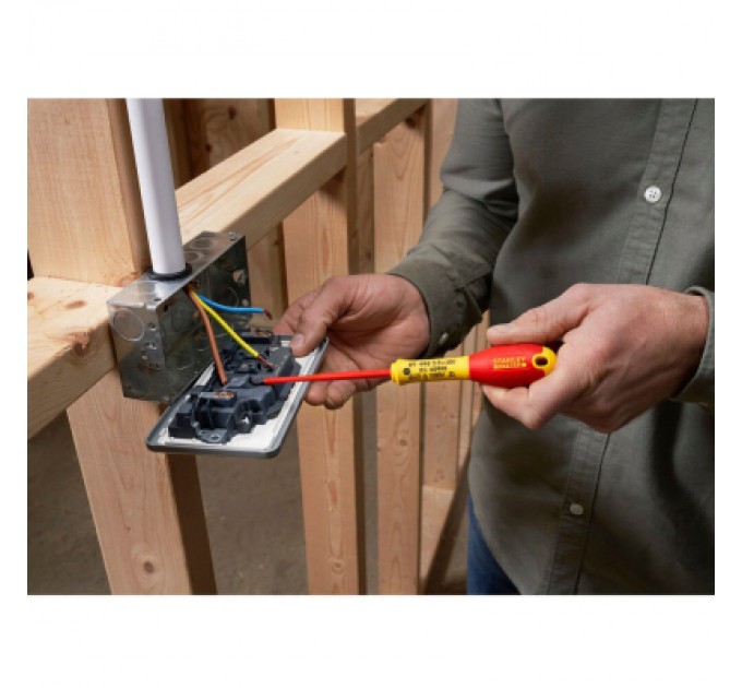 Набір викруток Stanley FatMax VDE 1000V ізольовані, 5 штук. (XTHT0-62692)