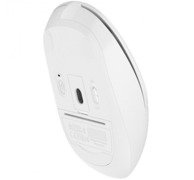 Мишка A4Tech FB12S Wireless/Bluetooth White (FB12S White)