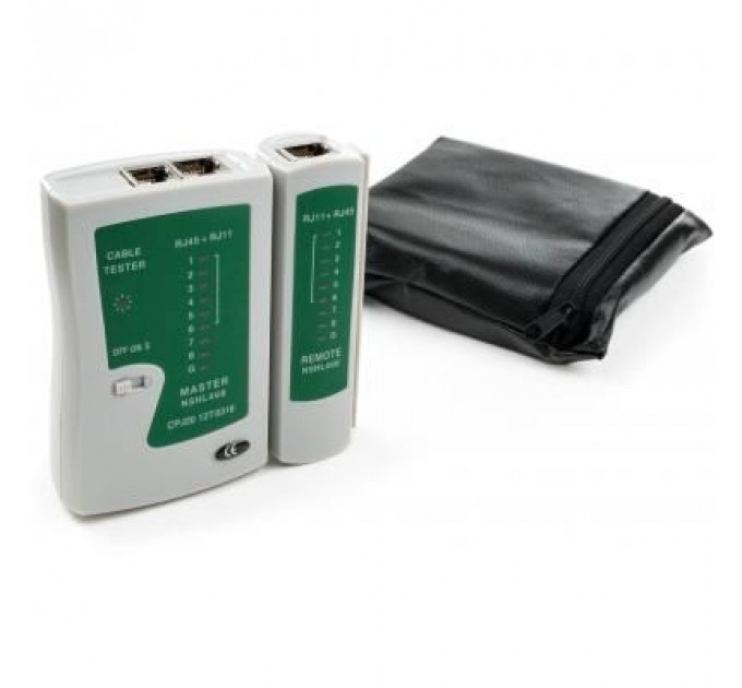 Тестер кабельний Vinga RJ-45/RJ-11 (VCPTT1145)