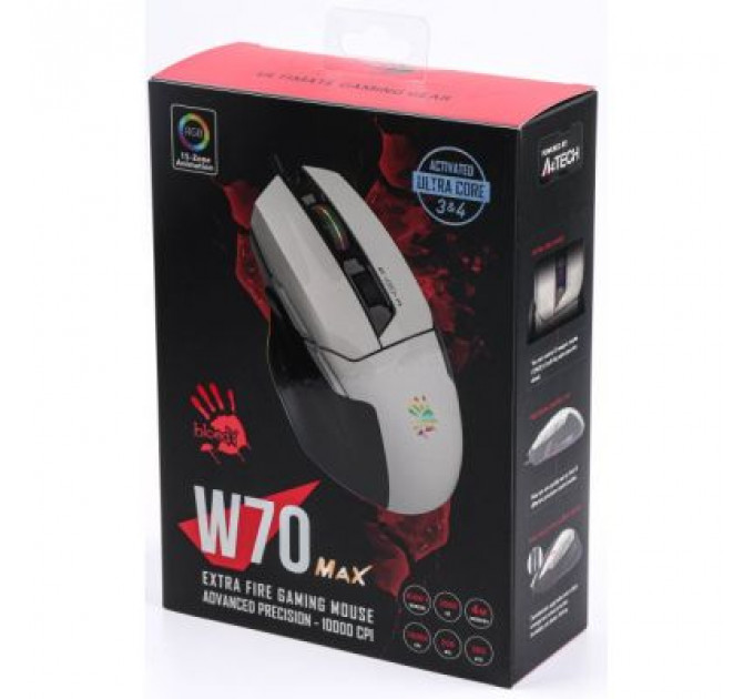 Мишка A4Tech Bloody W70 Max Panda White