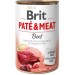 Вологий корм для собак Brit Care Pate and Meat з яловичиною (8595602557400)