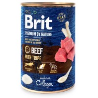 Вологий корм для собак Brit Premium by Nature з яловичиною (8595602561834)