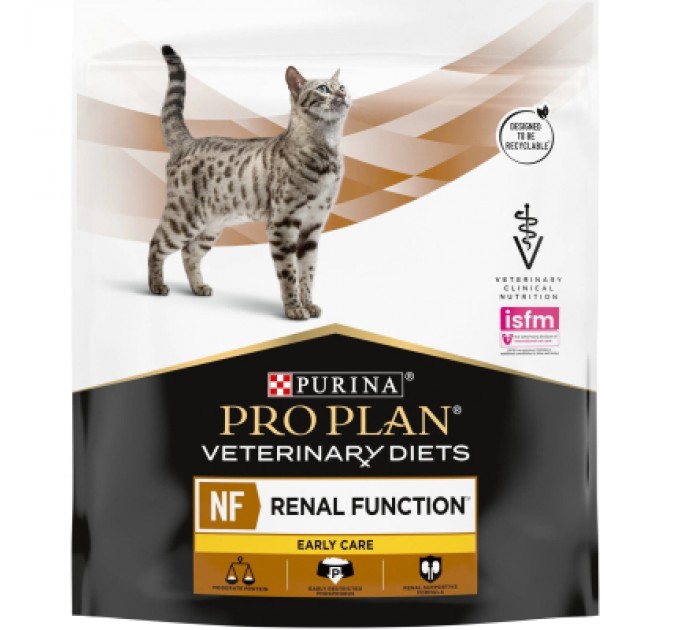 Сухий корм для кішок Purina Pro Plan Veterinary Diets NF Renal Function Early Care При хворобі нирок на ранніх стадіях 350 г (7613287882219)
