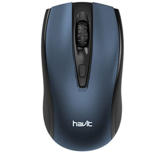 Havit Мишка Havit HV-MS858GT Wireless Black-Blue (6939119026721)