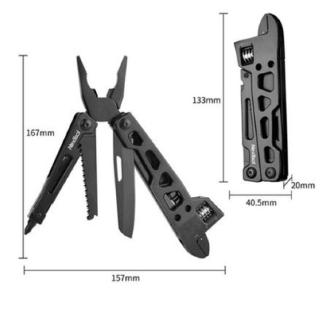 Xiaomi Мультитул Xiaomi NexTool Vanguard Multifunctional Wrench (NE20131)
