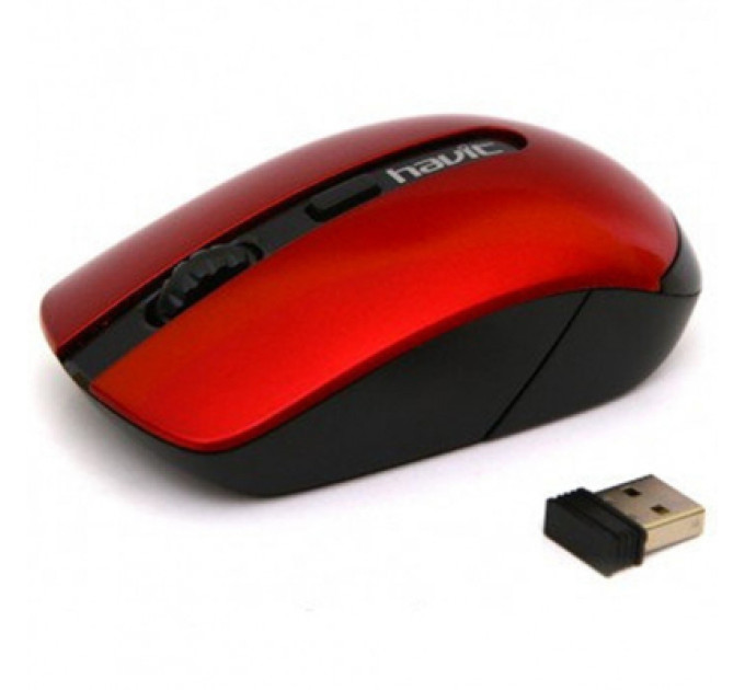 Havit Мишка Havit HV-MS989GT Wireless Black/Red (6950676251623)